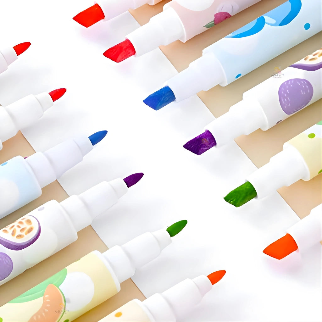 Fruit Scented Highlighter Pens Set