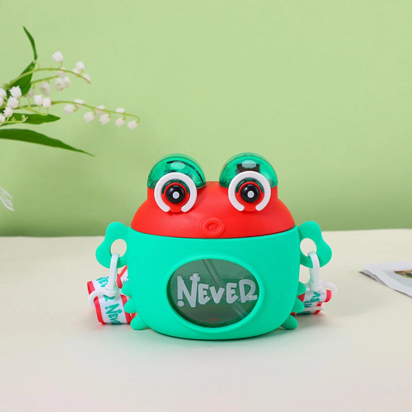 Cute Frog Water Bottle