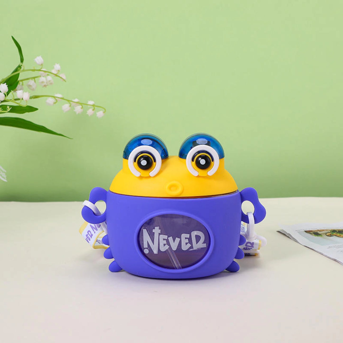 Cute Frog Water Bottle