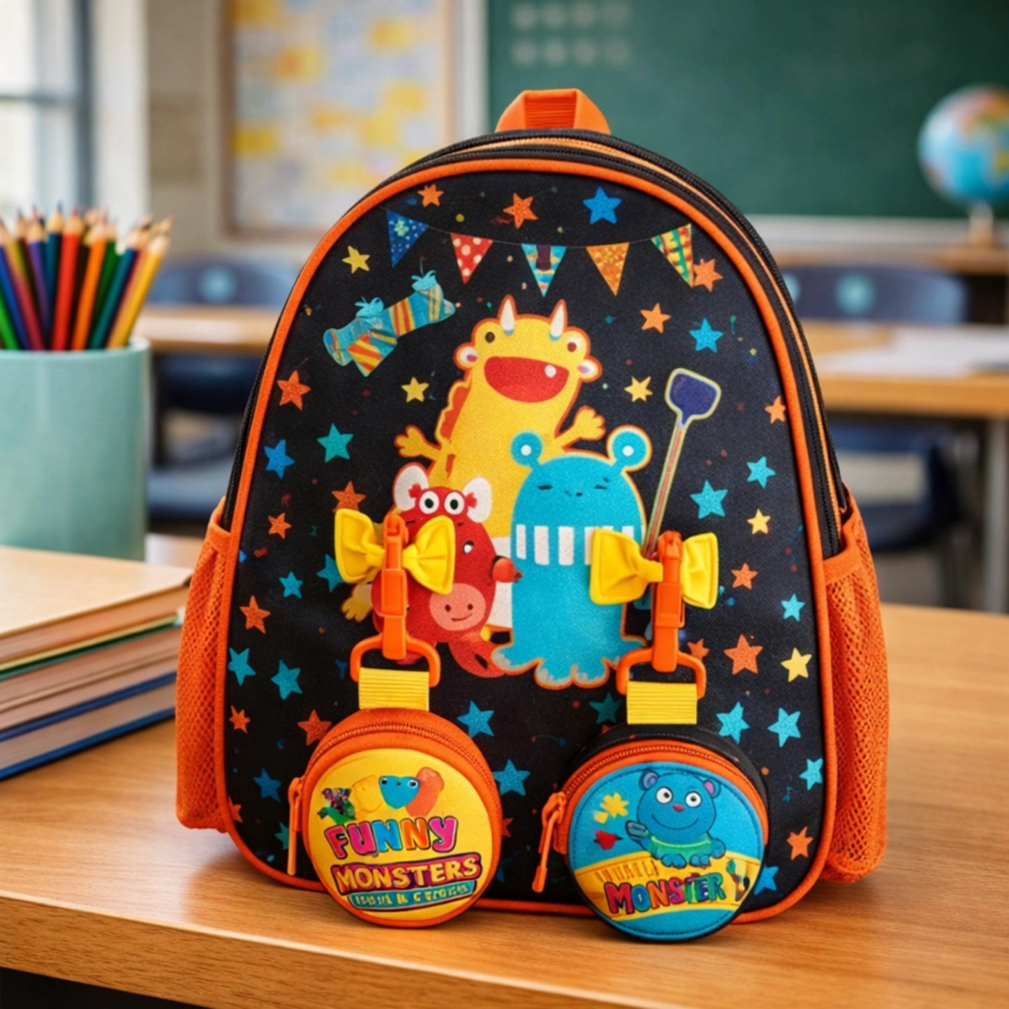 Cute Cartoon Kids School Backpack