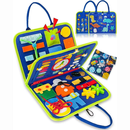 Busy Board Sensory Book