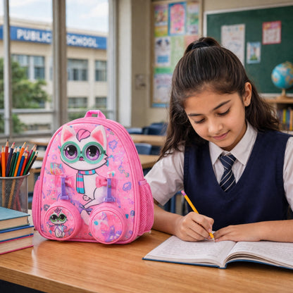 Cute Cartoon Kids School Backpack