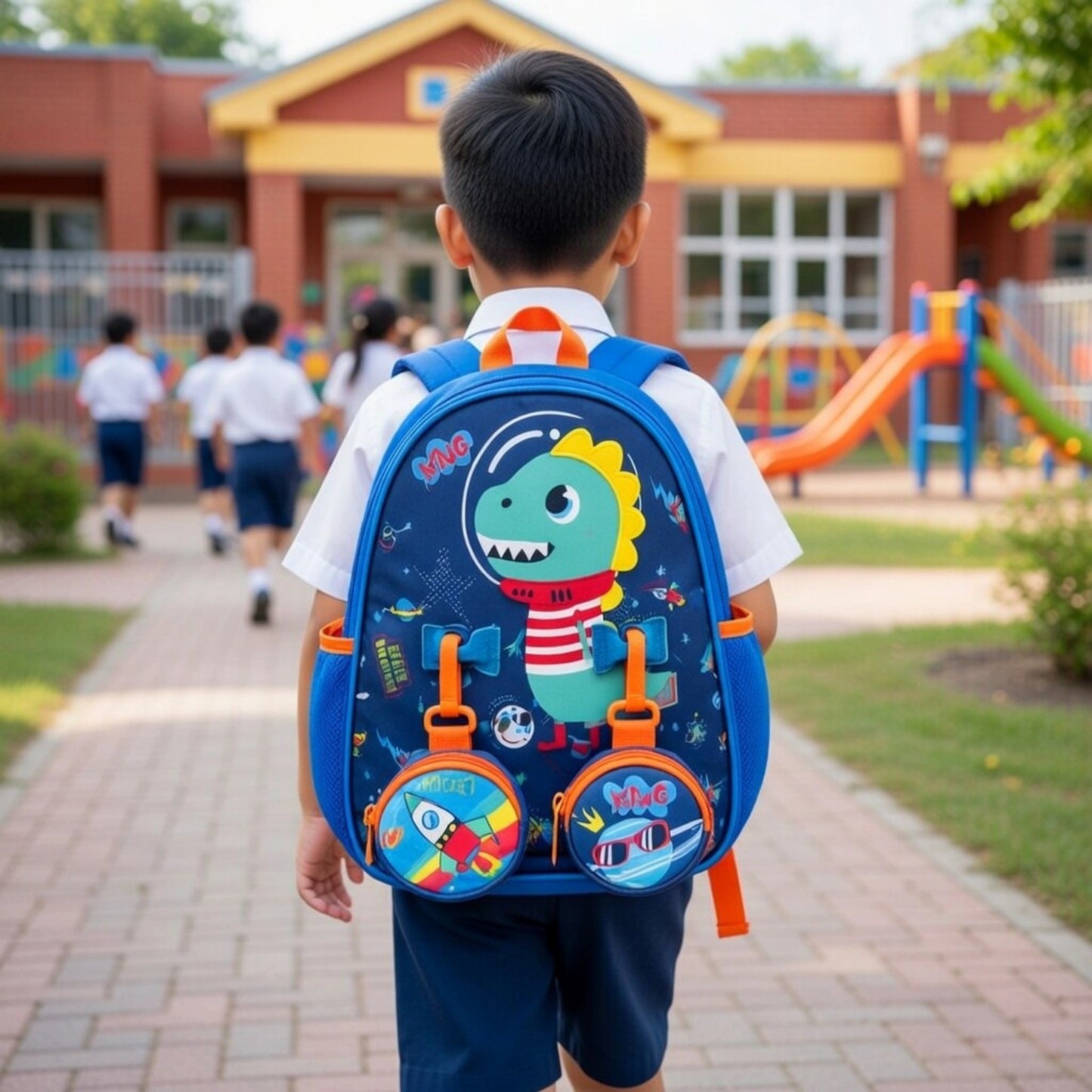 Cute Cartoon Kids School Backpack