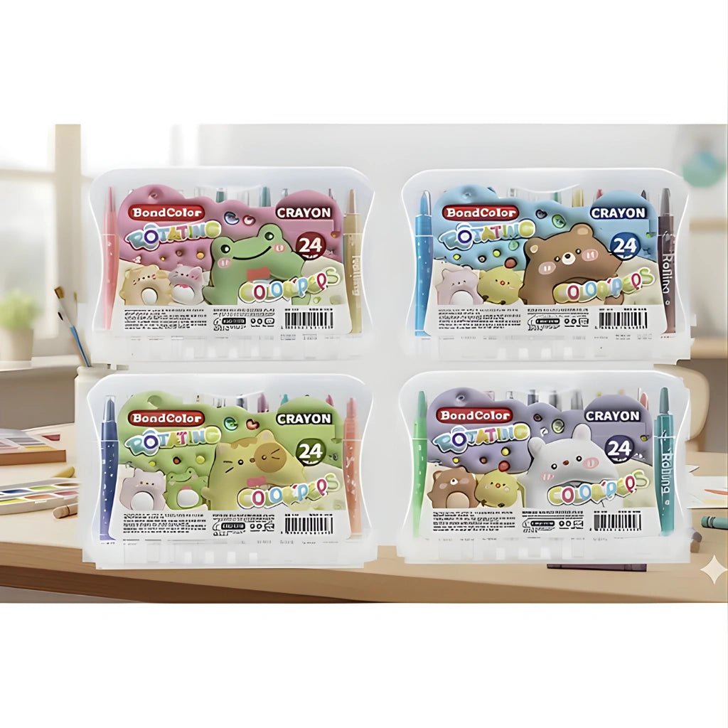 Colors Rotating Crayon Set