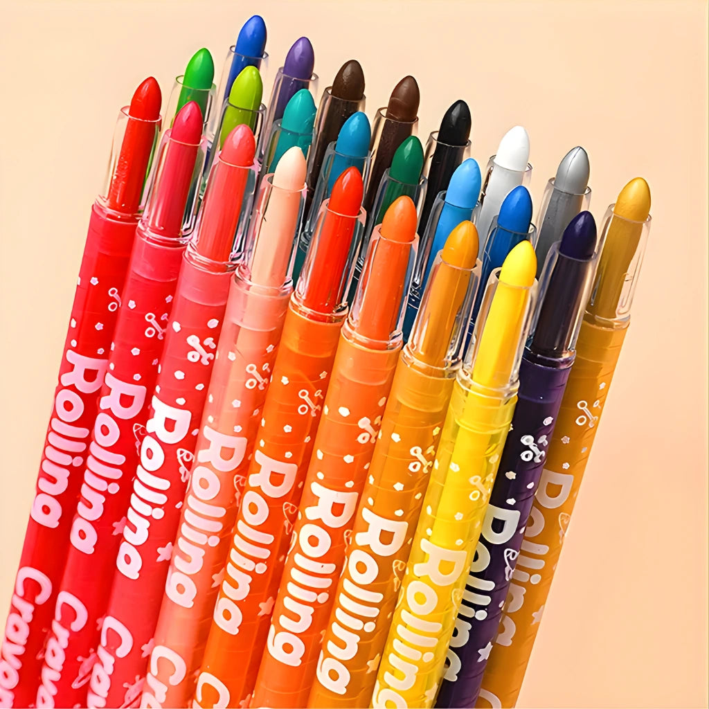 Colors Rotating Crayon Set