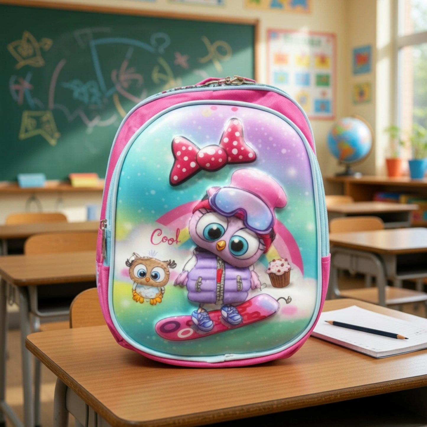 Cute Cartoon School Backpack