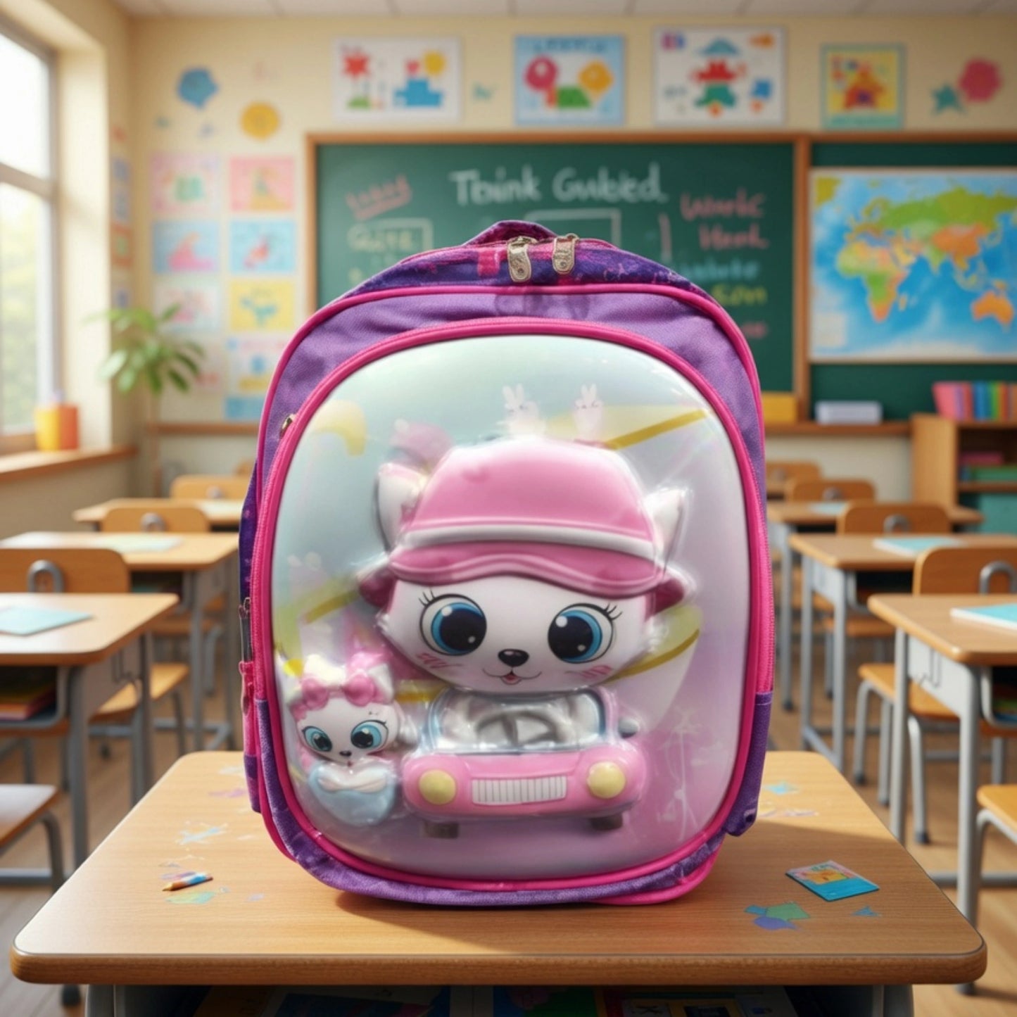 Cute Cartoon School Backpack