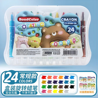 Colors Rotating Crayon Set