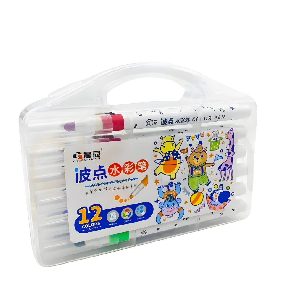 12 Colors Dot Marker Pen Set