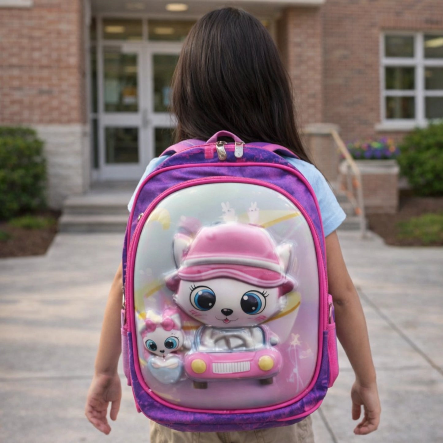 Cute Cartoon School Backpack