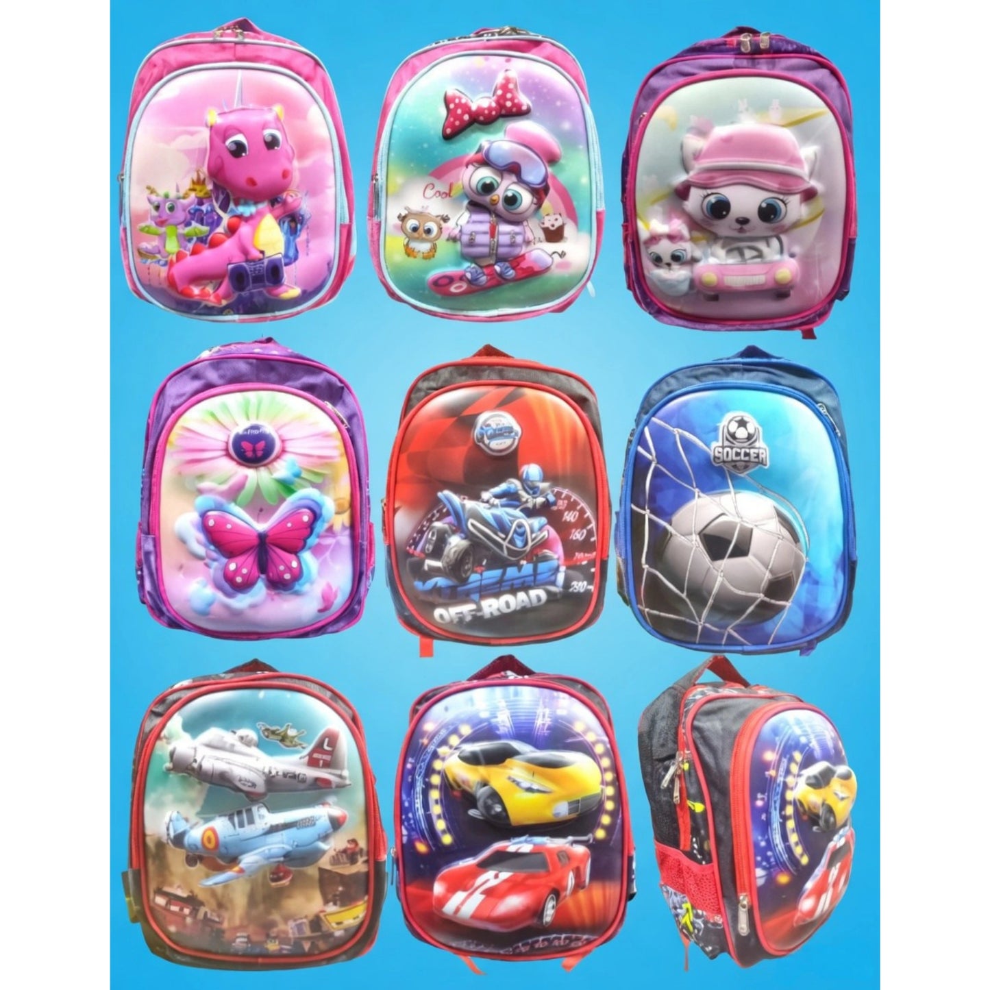 Cute Cartoon School Backpack