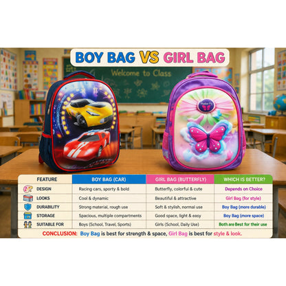 Cute Cartoon School Backpack