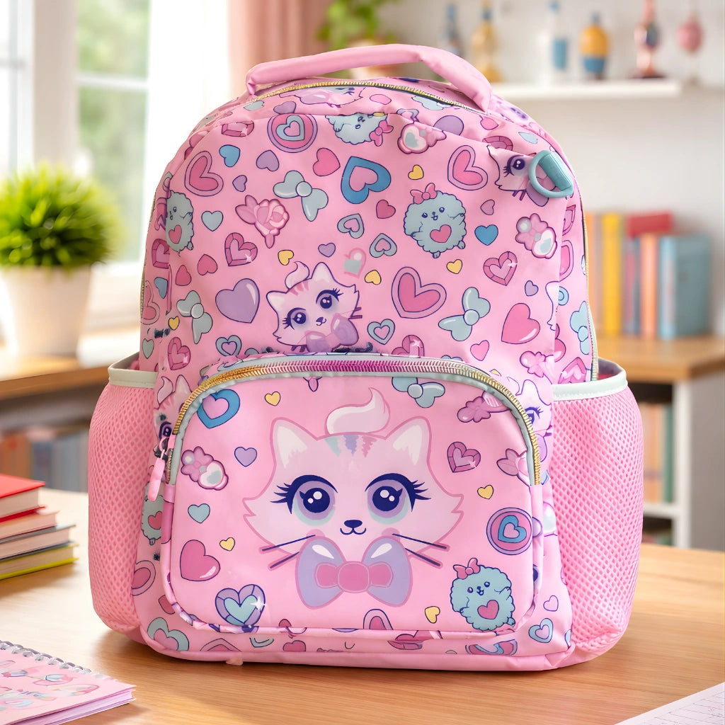 Kids Cute Cartoon School Backpack