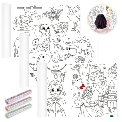 Magic Art Coloring Roll