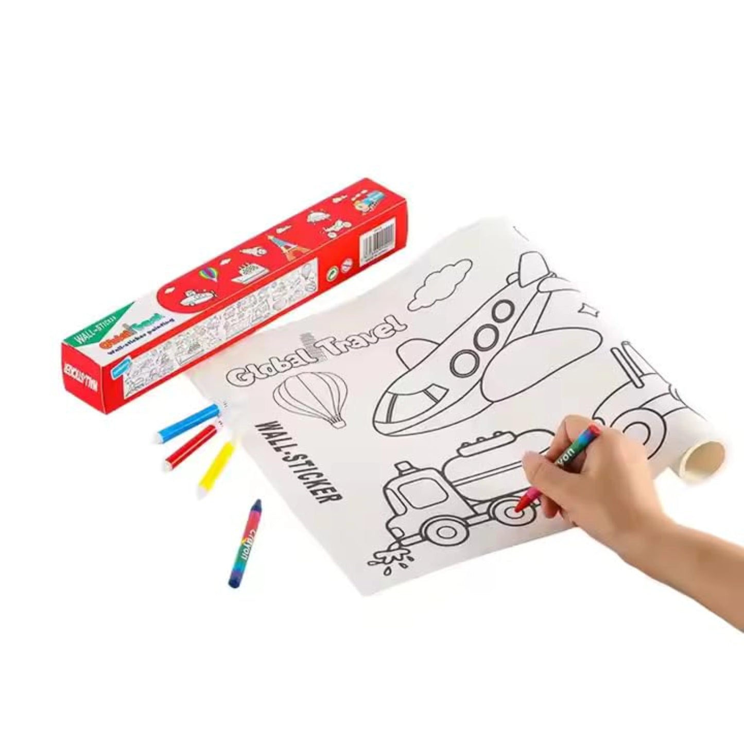 Magic Art Coloring Roll