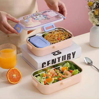 Stainless Steel Cartoon Lunch Box
