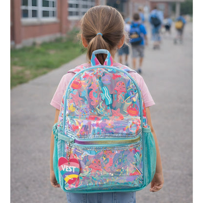 Holographic School Backpack