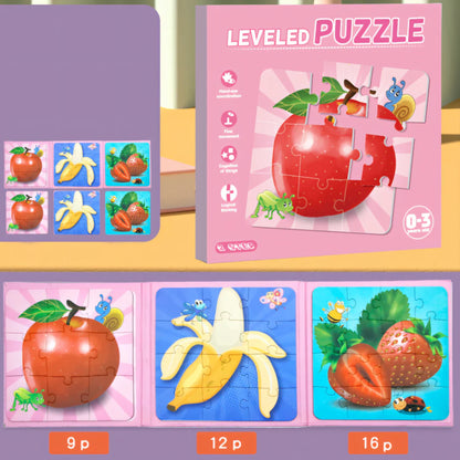 Leveled Puzzle Set (3-in-1)