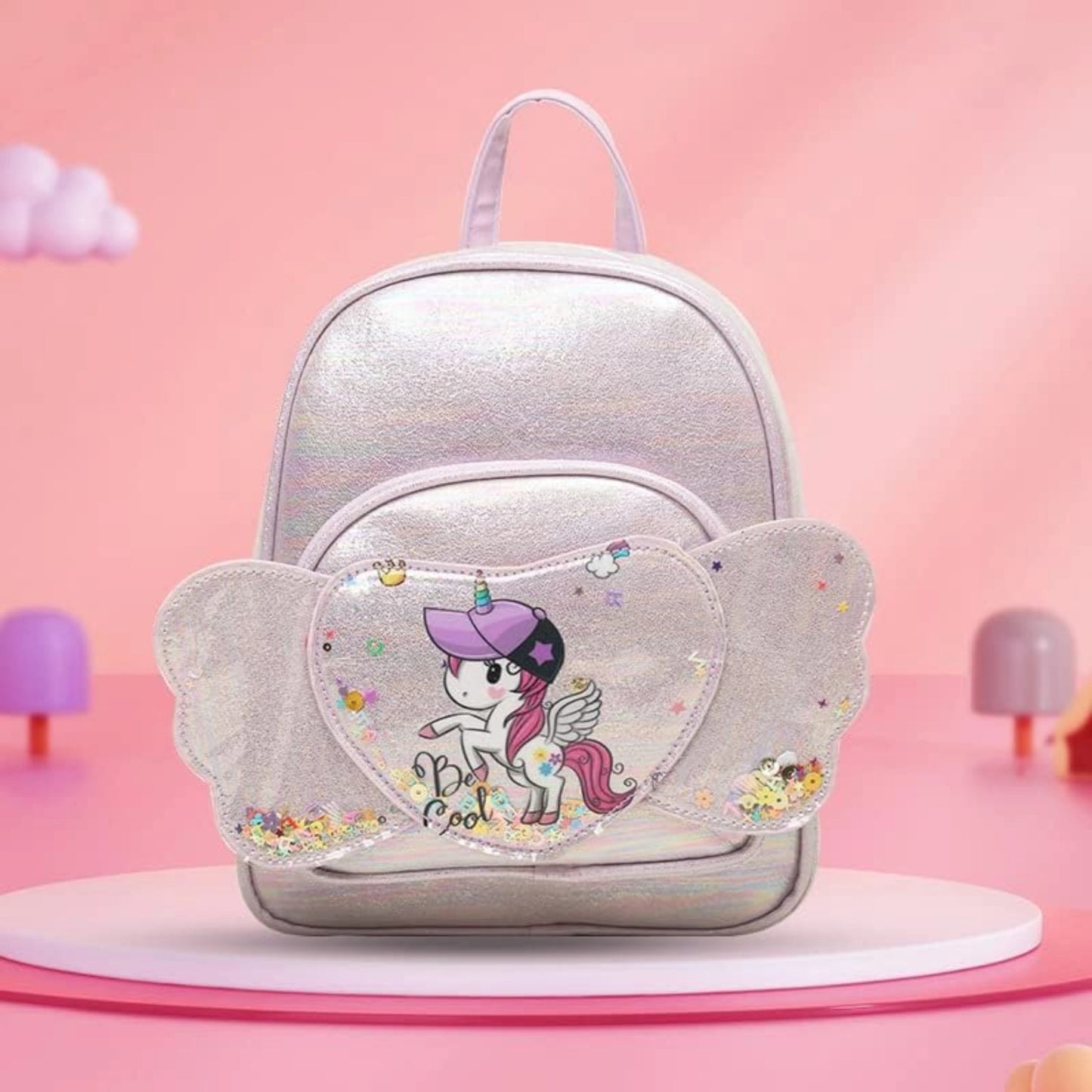 Unicorn Glitter Backpack