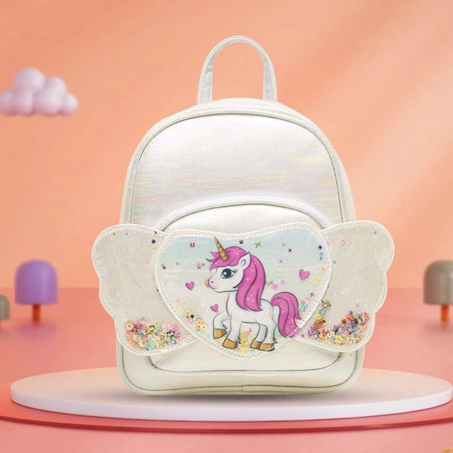 Unicorn Glitter Backpack