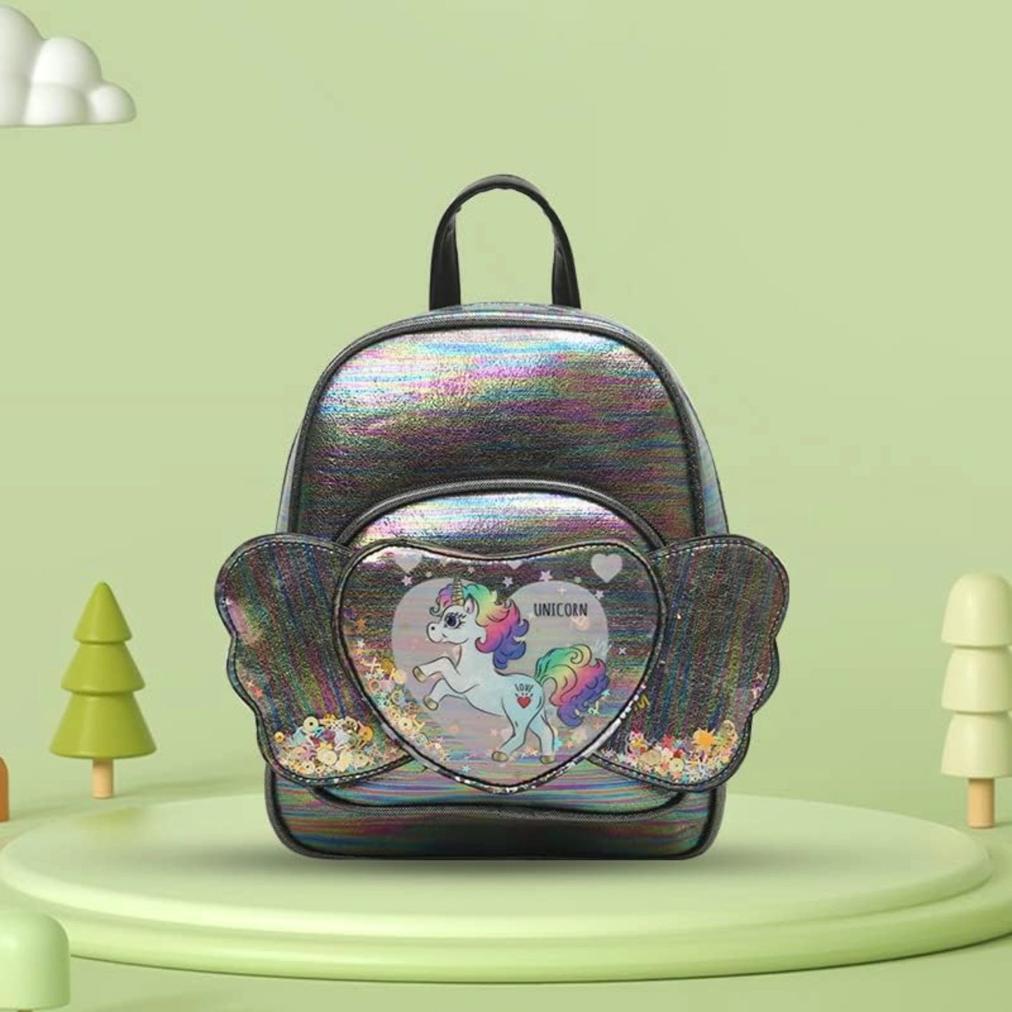 Unicorn Glitter Backpack