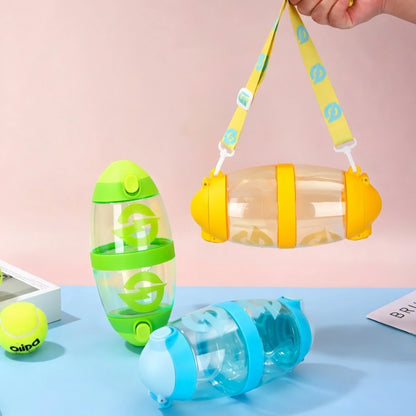 Cute Kids Water Bottle with Straw & Sling
