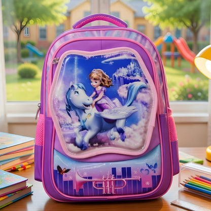 Kids Cartoon Cute School Backpack