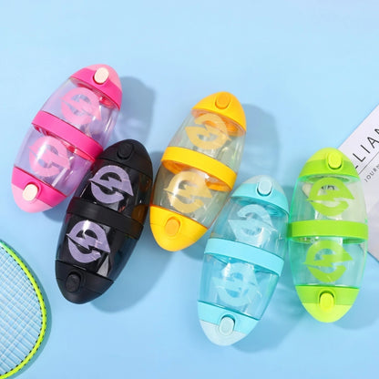 Cute Kids Water Bottle with Straw & Sling