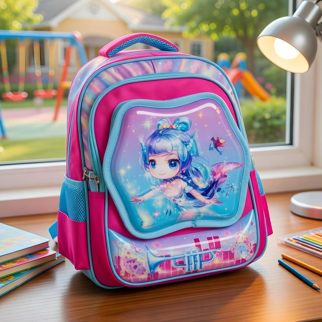 Kids Cartoon Cute School Backpack