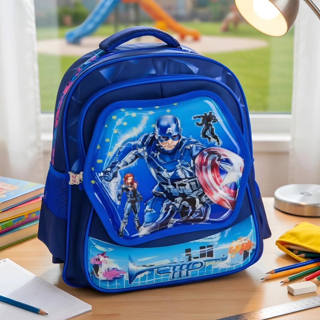 Kids Cartoon Cute School Backpack