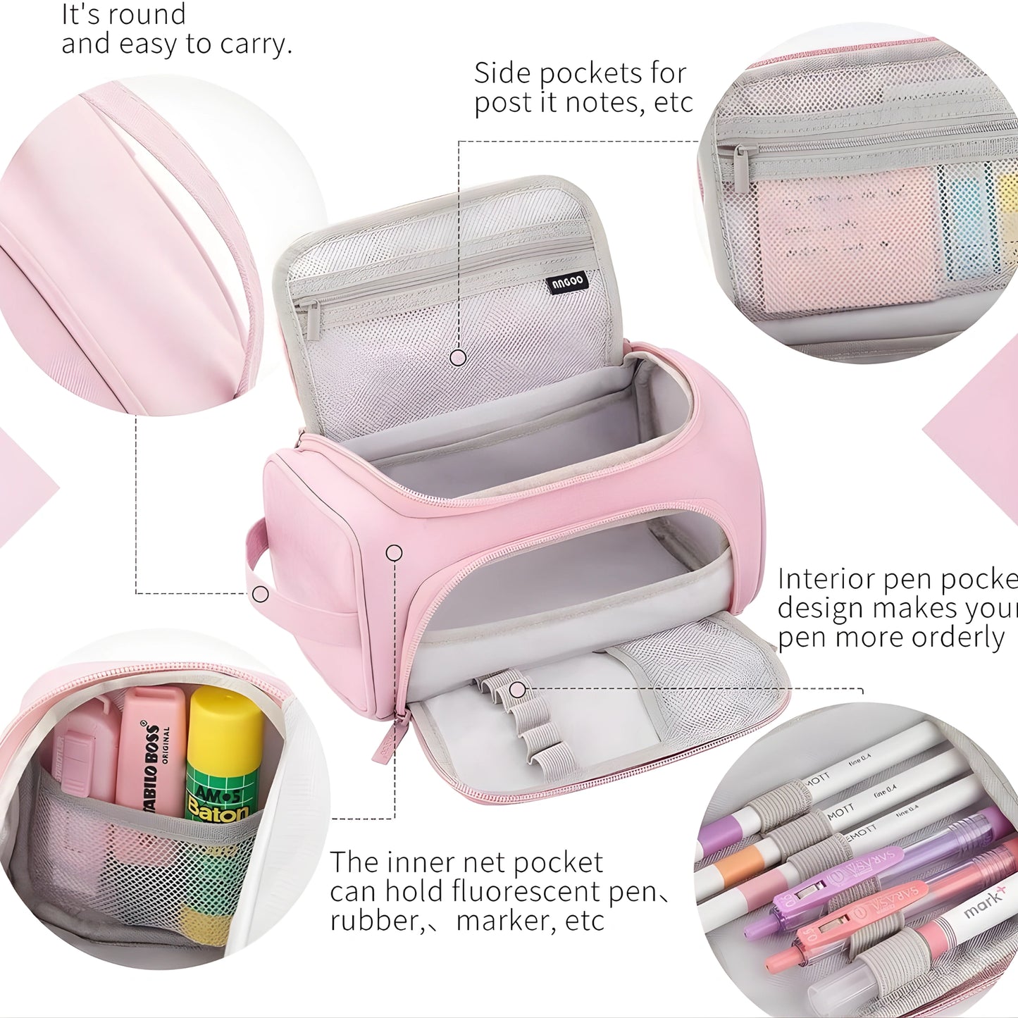 Large Capacity Pencil Case