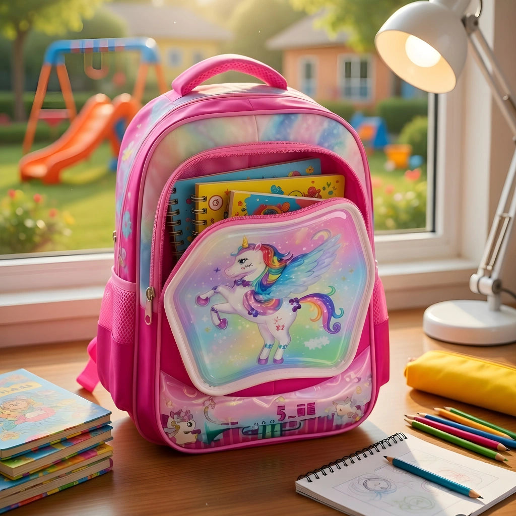 Kids Cartoon Cute School Backpack