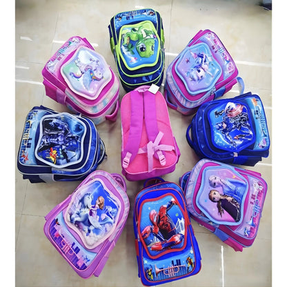 Kids Cartoon Cute School Backpack