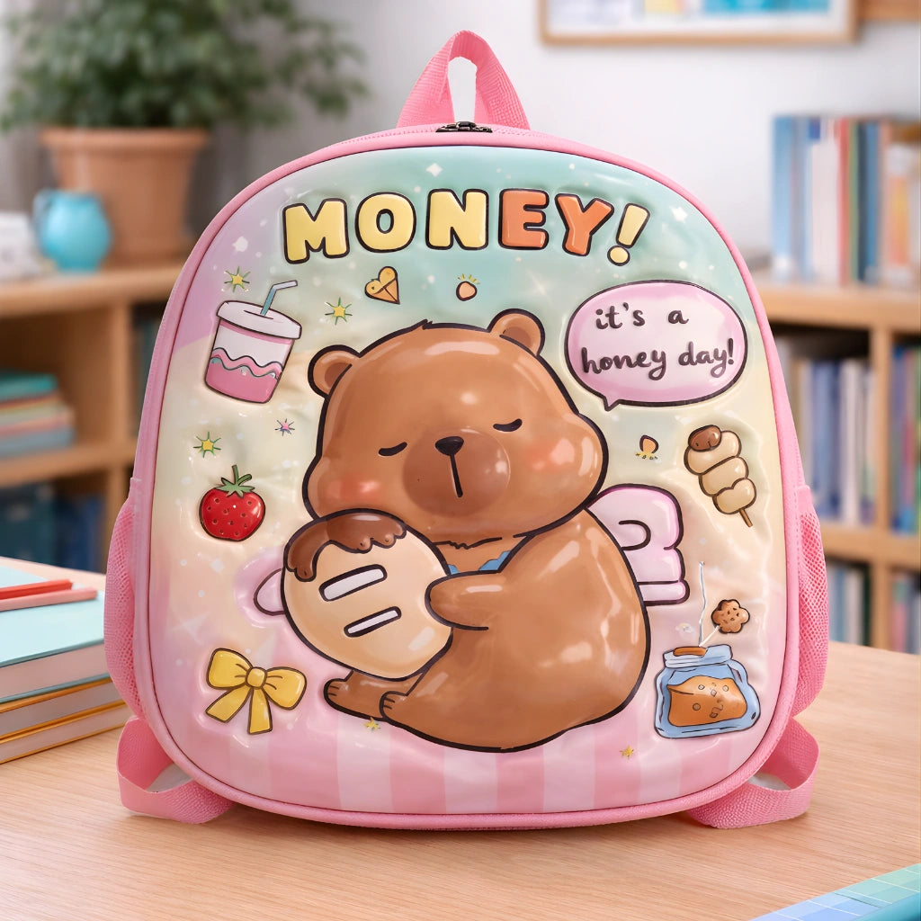 Kids Cartoon Cute Bear Backpack