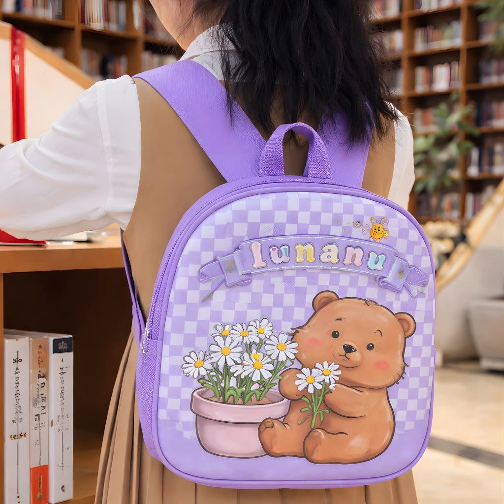 Kids Cartoon Cute Bear Backpack