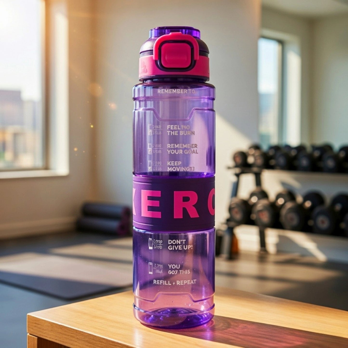 Kids Water Bottle with Straw & Sling