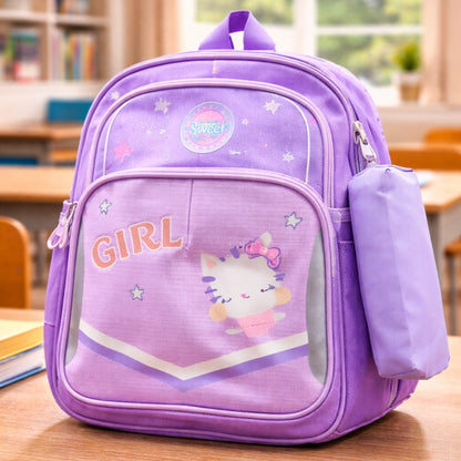 School Backpack with Pencil Pouch