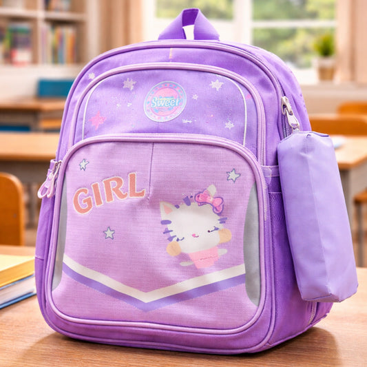 School Backpack with Pencil Pouch