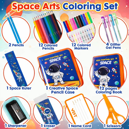 Painting Set Space Theme