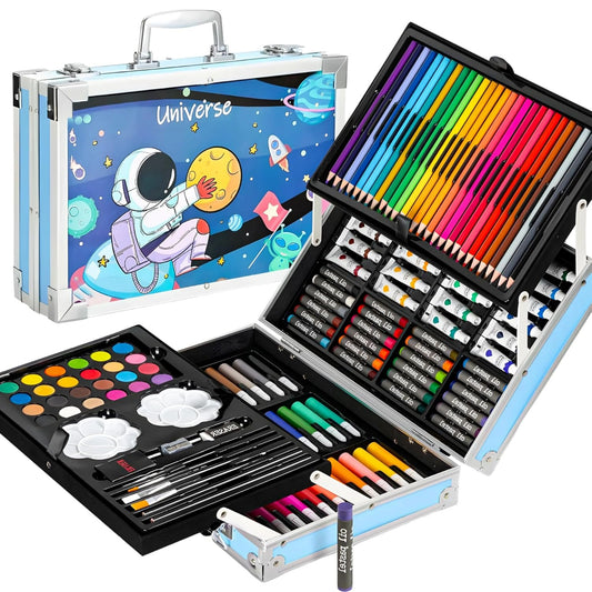Art Drawing Kit in Aluminum Case