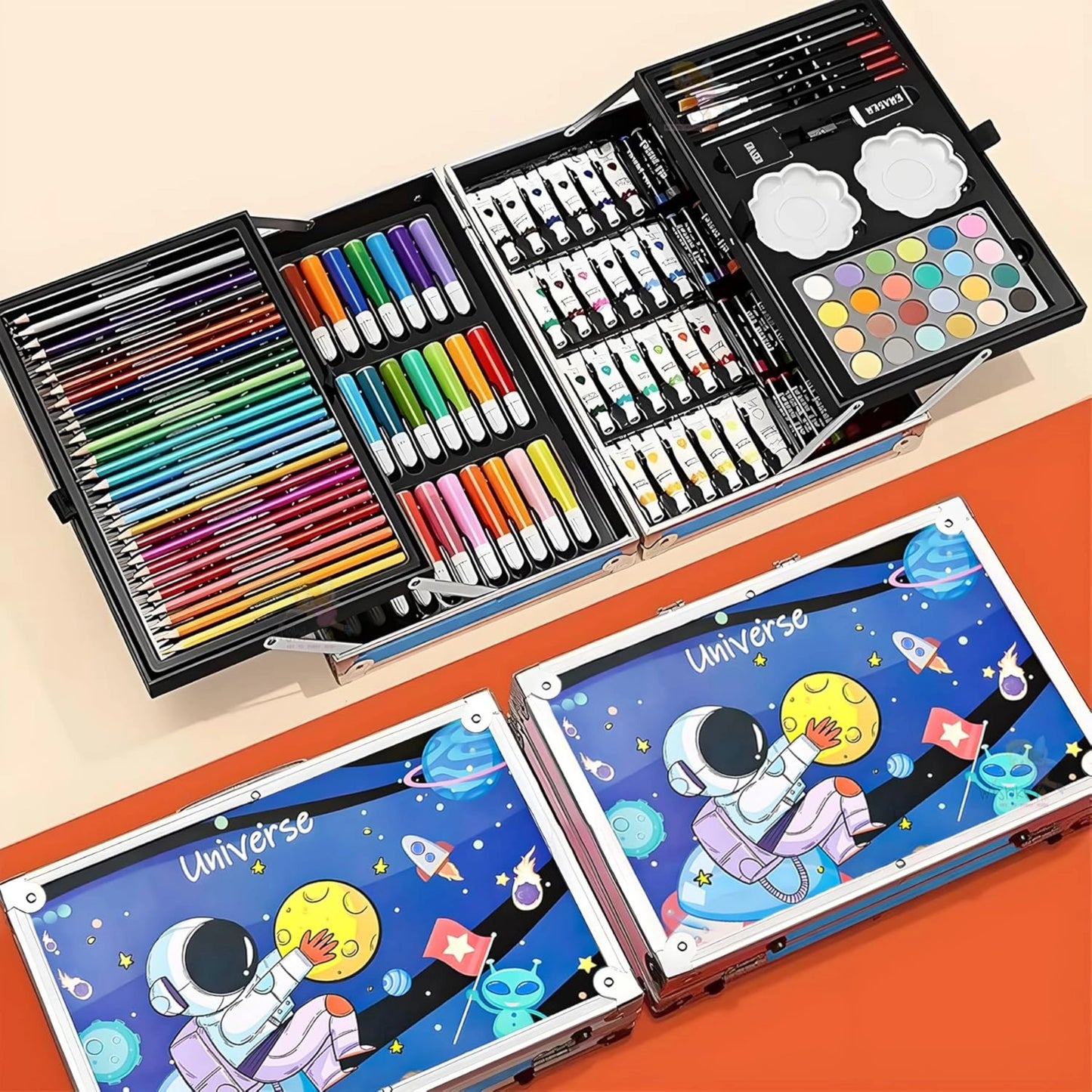 Art Drawing Kit in Aluminum Case