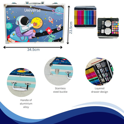Art Drawing Kit in Aluminum Case