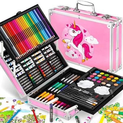 Art Drawing Kit in Aluminum Case