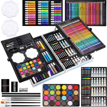 Art Drawing Kit in Aluminum Case