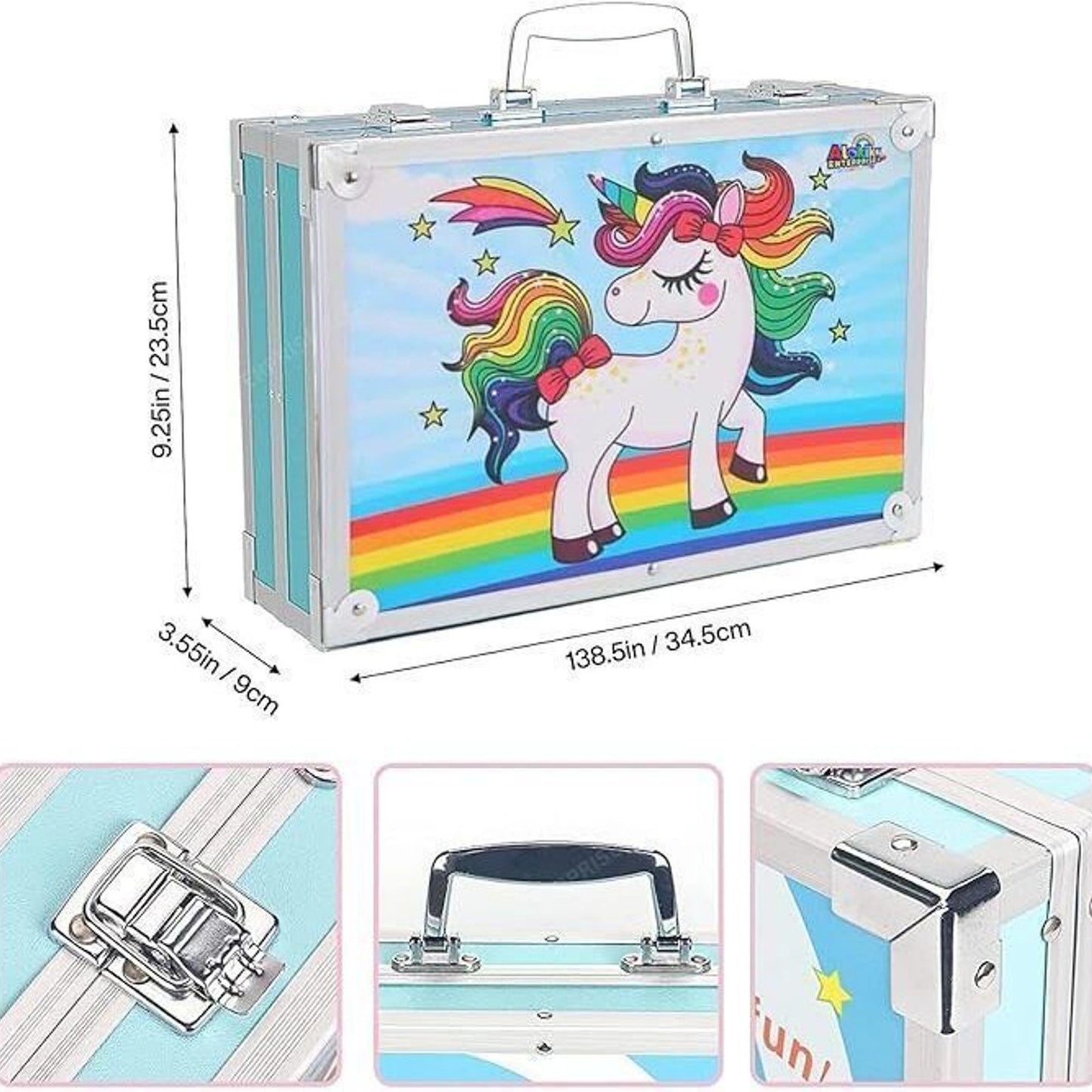 Art Drawing Kit in Aluminum Case