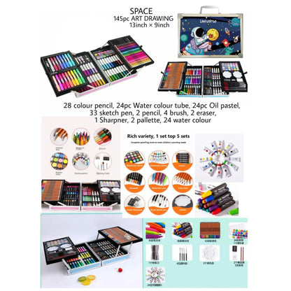 Art Drawing Kit in Aluminum Case