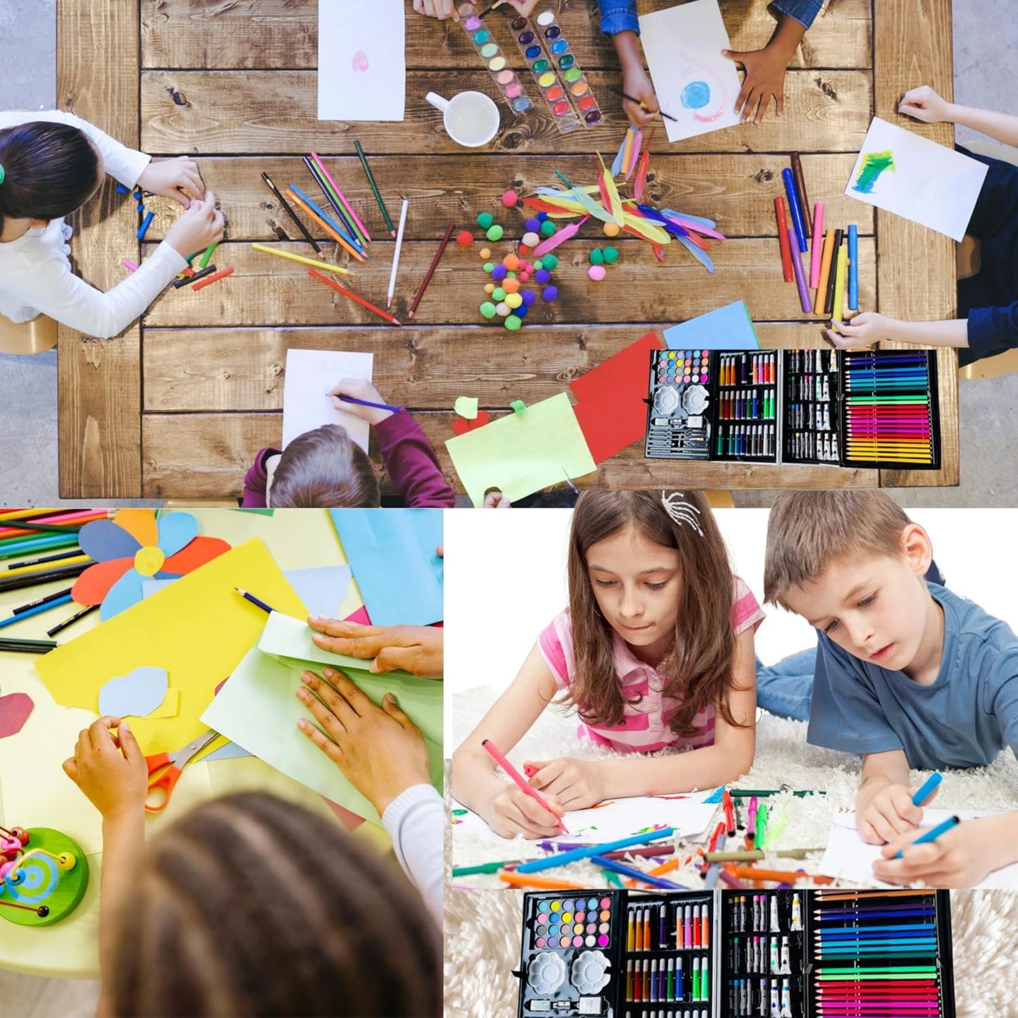 Art Drawing Kit in Aluminum Case