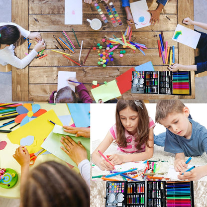 Art Drawing Kit in Aluminum Case