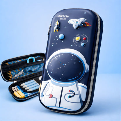 Space Astronaut Hard Case Pencil Box