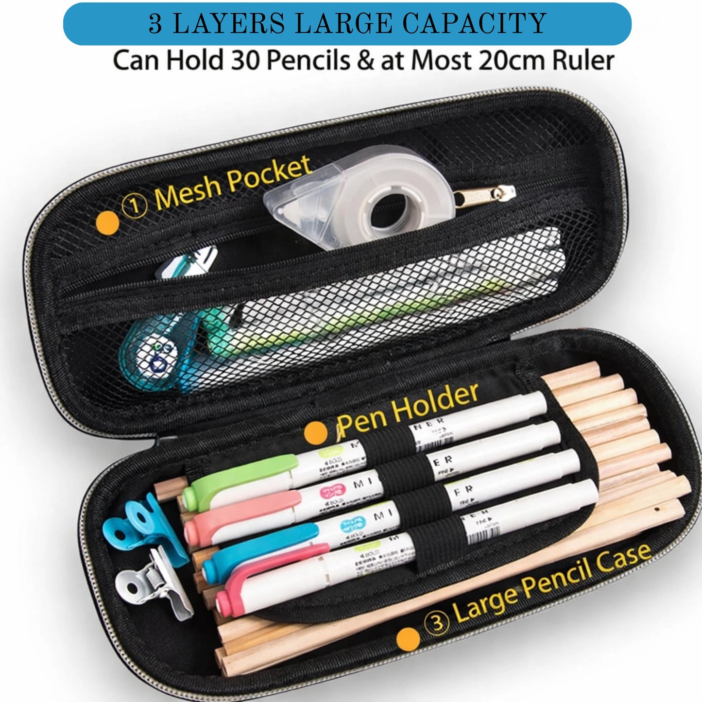 Space Explorer 3D Pencil Box